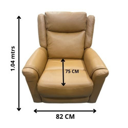 Sillón Reclinable Trends Relax SX-81397-YW | Comodidad y Estilo en tu Hogar